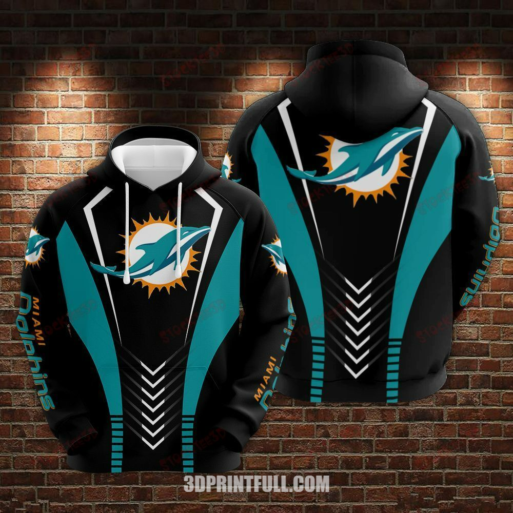 NFL Miami Dolphins 3D Hoodie For Fans - HomeFavo