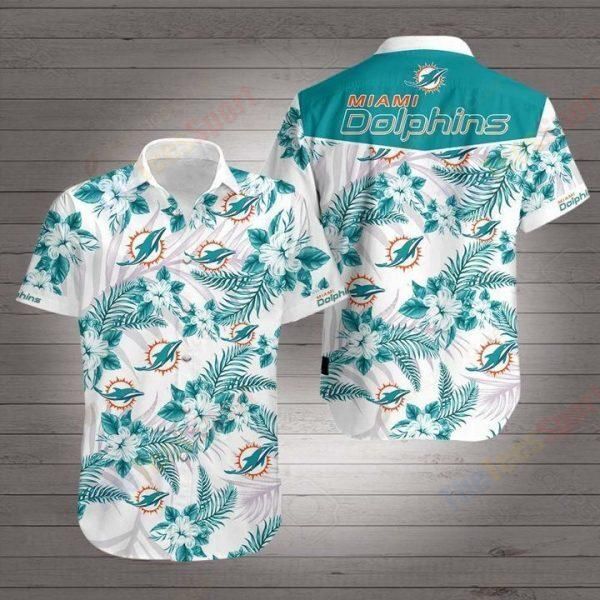 Buy NFL Miami Dolphins Hawaiian 3D Shirt