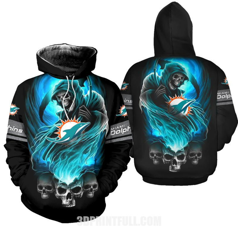 NFL Miami Dolphins Hoodies Hot trending All Over Print - HomeFavo
