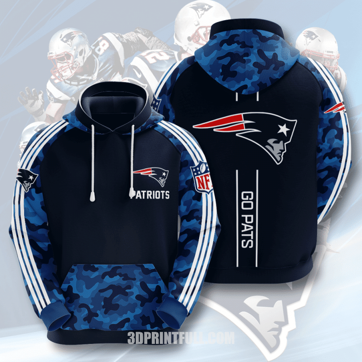 NFL New England Patriots NEP 3D Hoodie For fan - HomeFavo
