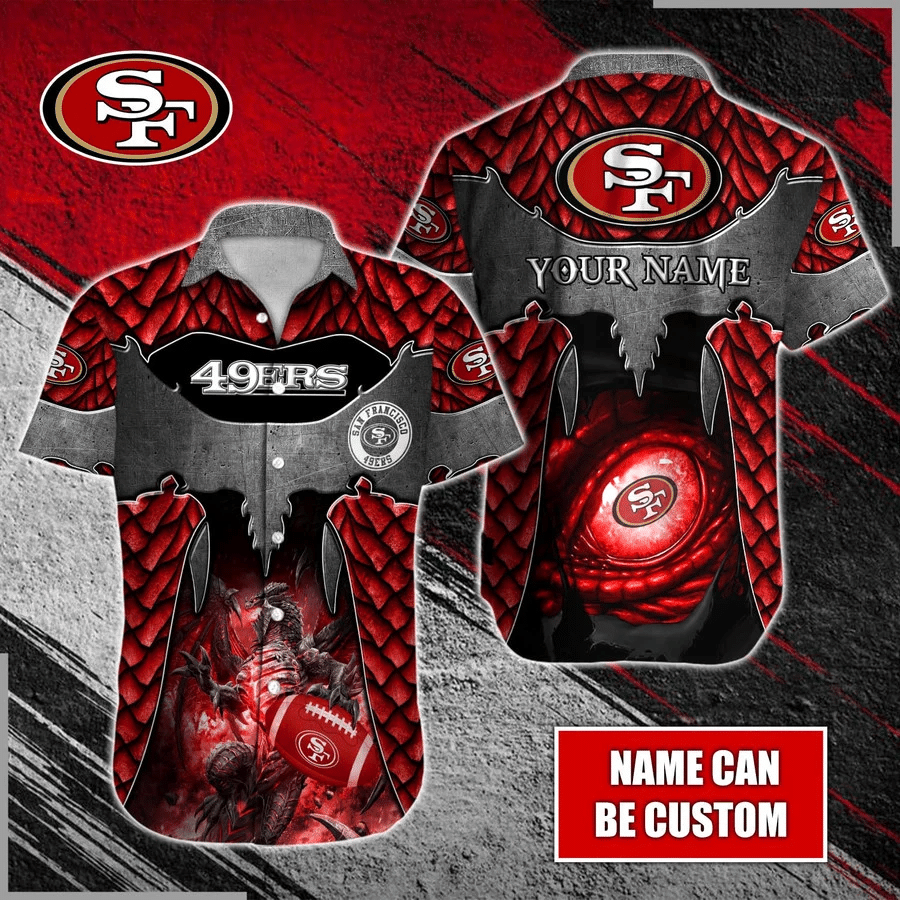 Buy NFL San Francisco 49ers Men Hawaiian Shirt