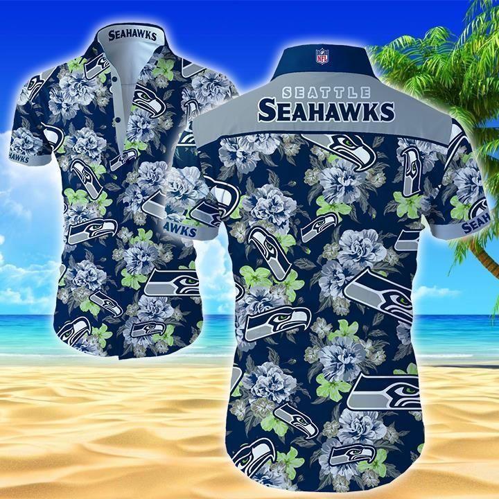 Buy NFL Seattle Seahawks Hawaiian Shirt For Hot Fans