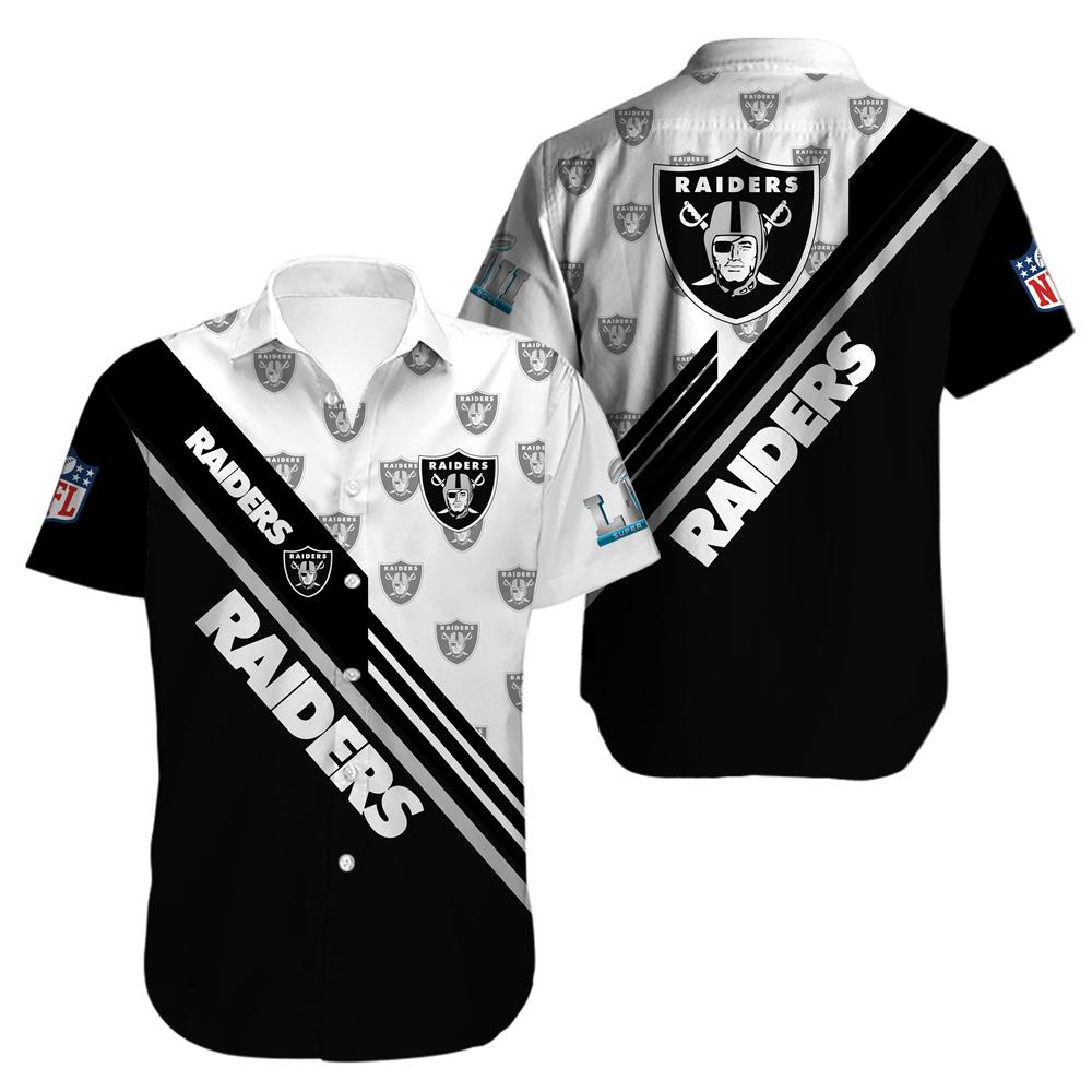 Buy Oakland Raiders Limited Edition Hawaiian Shirt Model 2