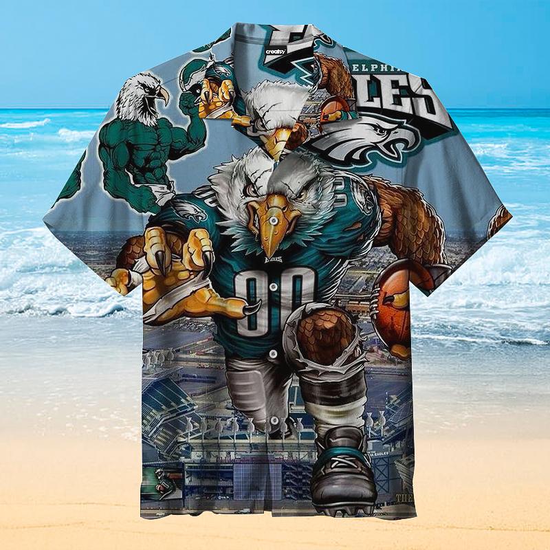 Buy Philadelphia Eagles Logo Hawaiian shirt for man & women