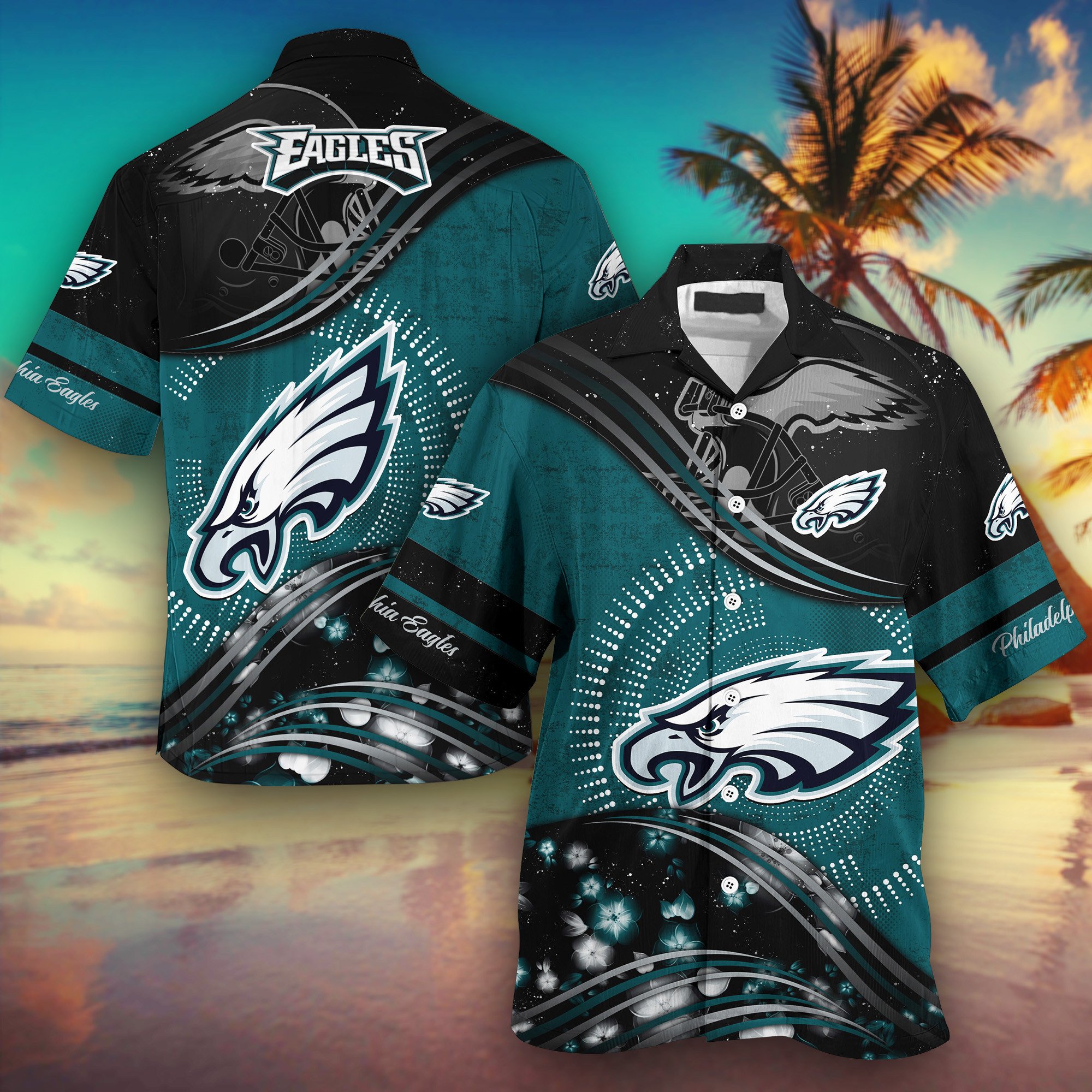 Buy Philadelphia Eagles NFL Summer Hawaiian Shirt