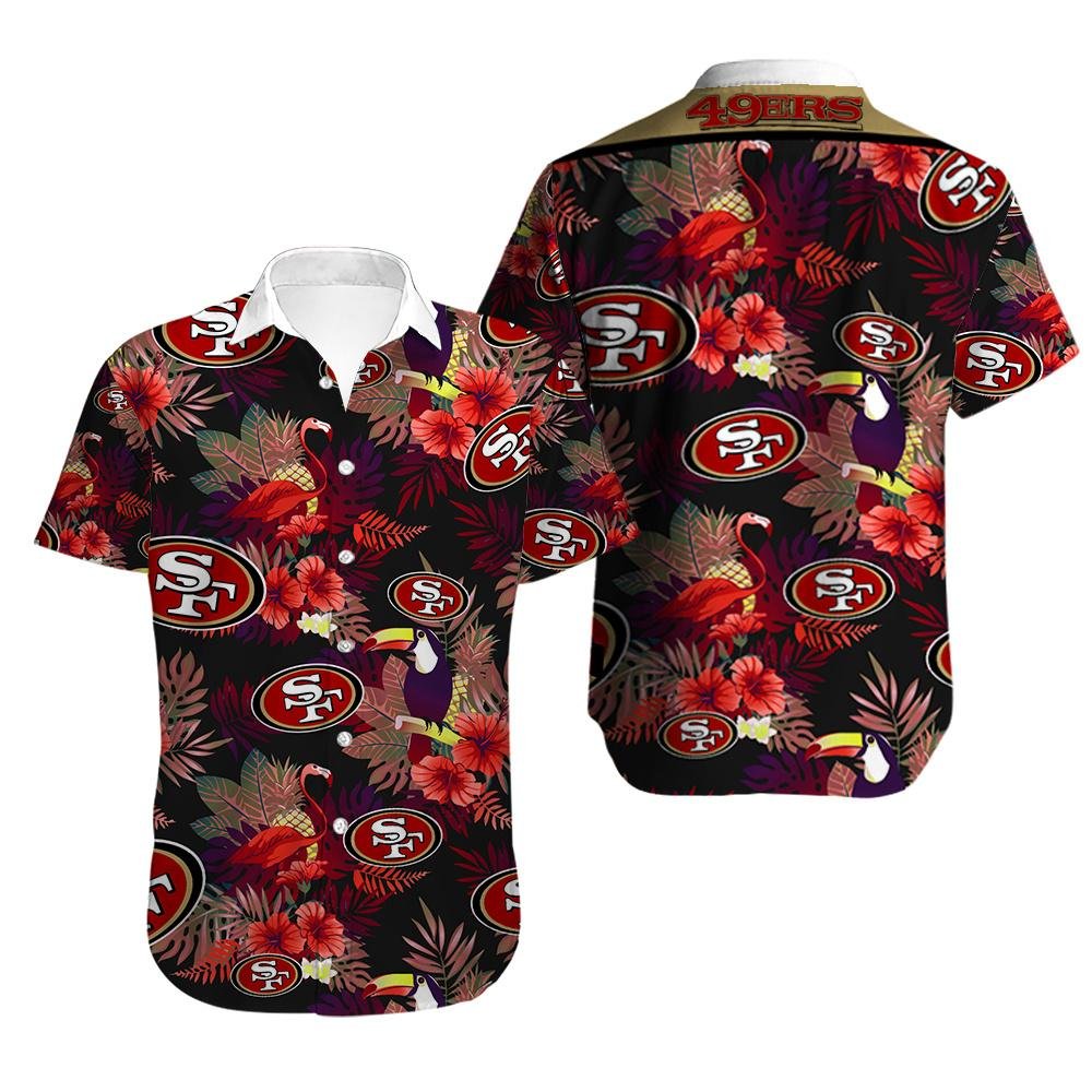 Buy San Francisco 49ers Hawaiian Shirt Best Gift For Fans