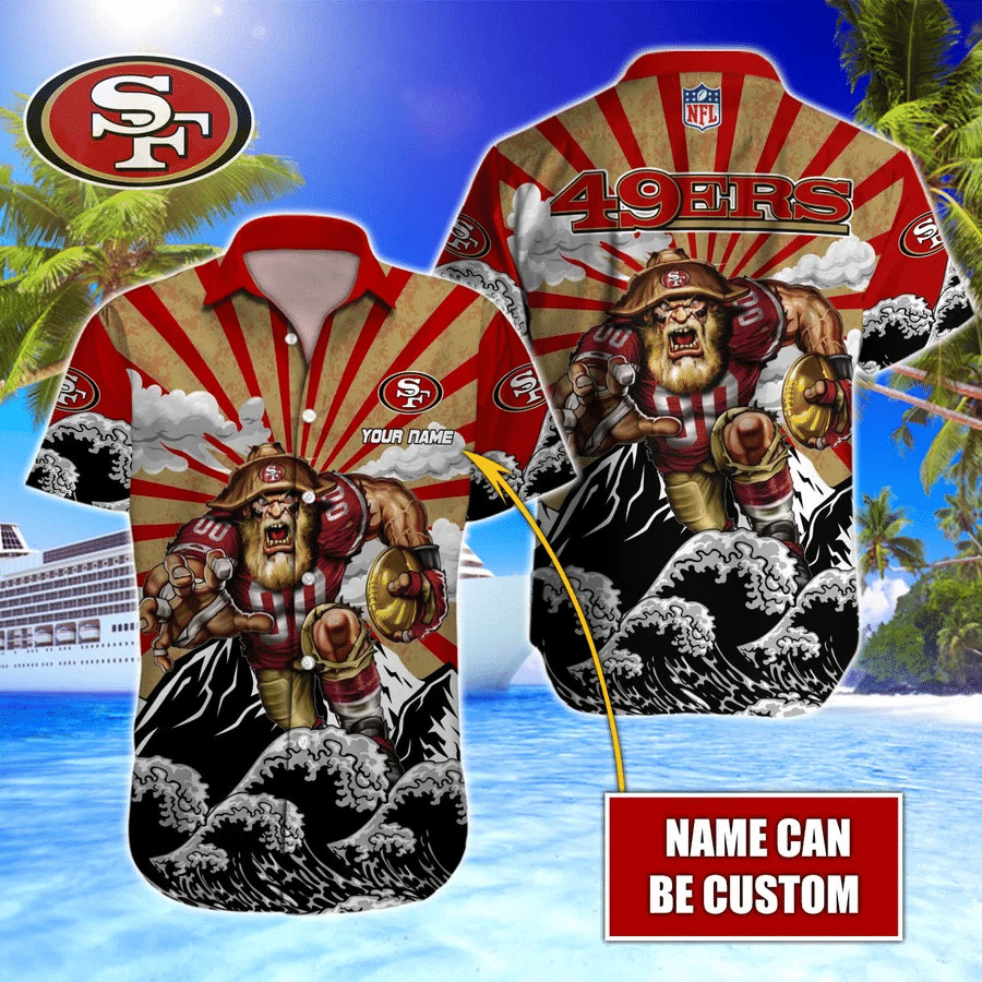 Buy San Francisco 49ers Men Hawaiian Shirt