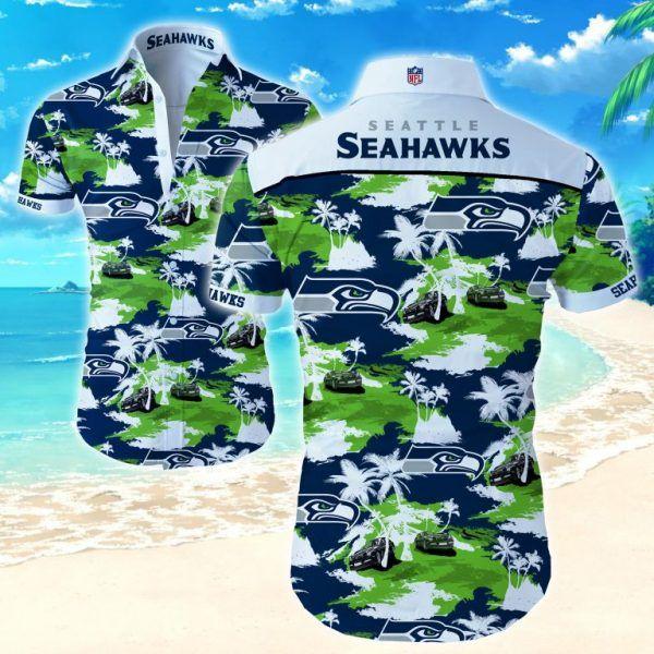 Buy Seattle Seahawks Hawaiian Shirt Best Gift For Fans