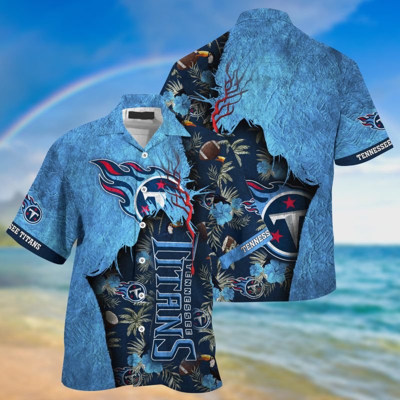 Tennessee Titans Hawaiian Shirt Gift For Fans NFL HFV01