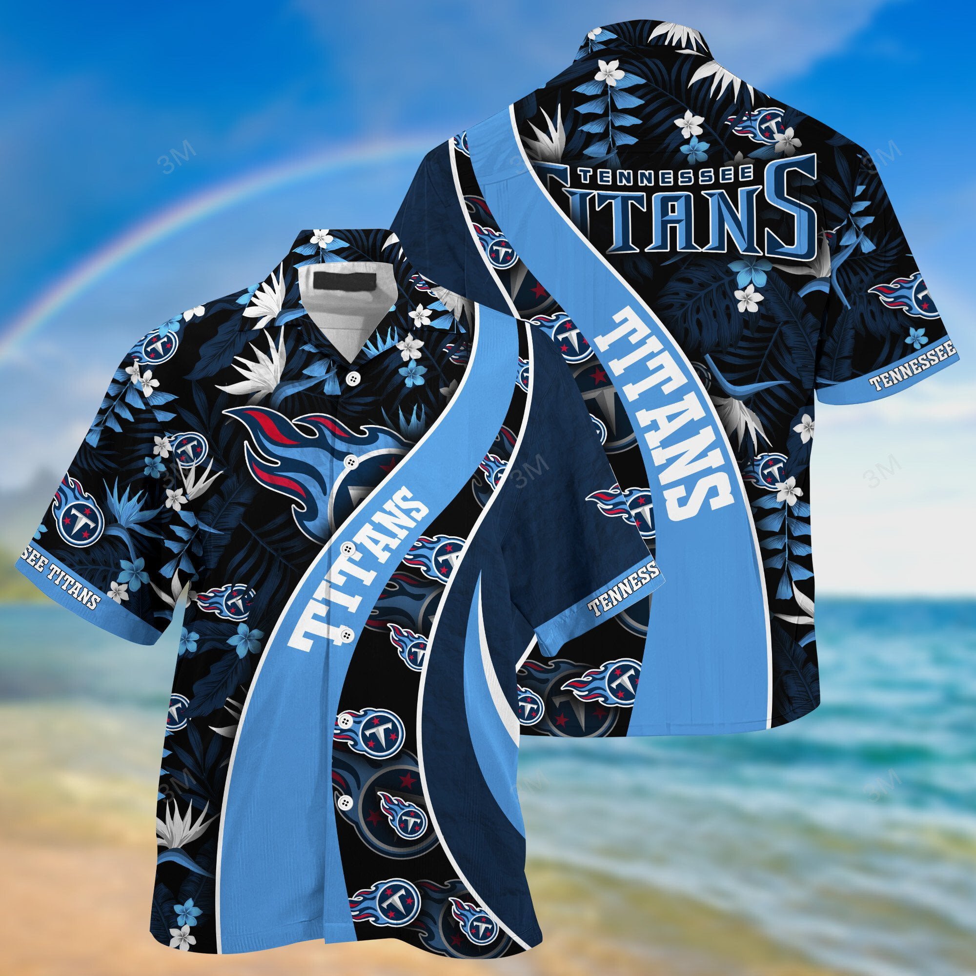 Buy Tennessee Titans NFL Hawaiian Shirt And Shorts