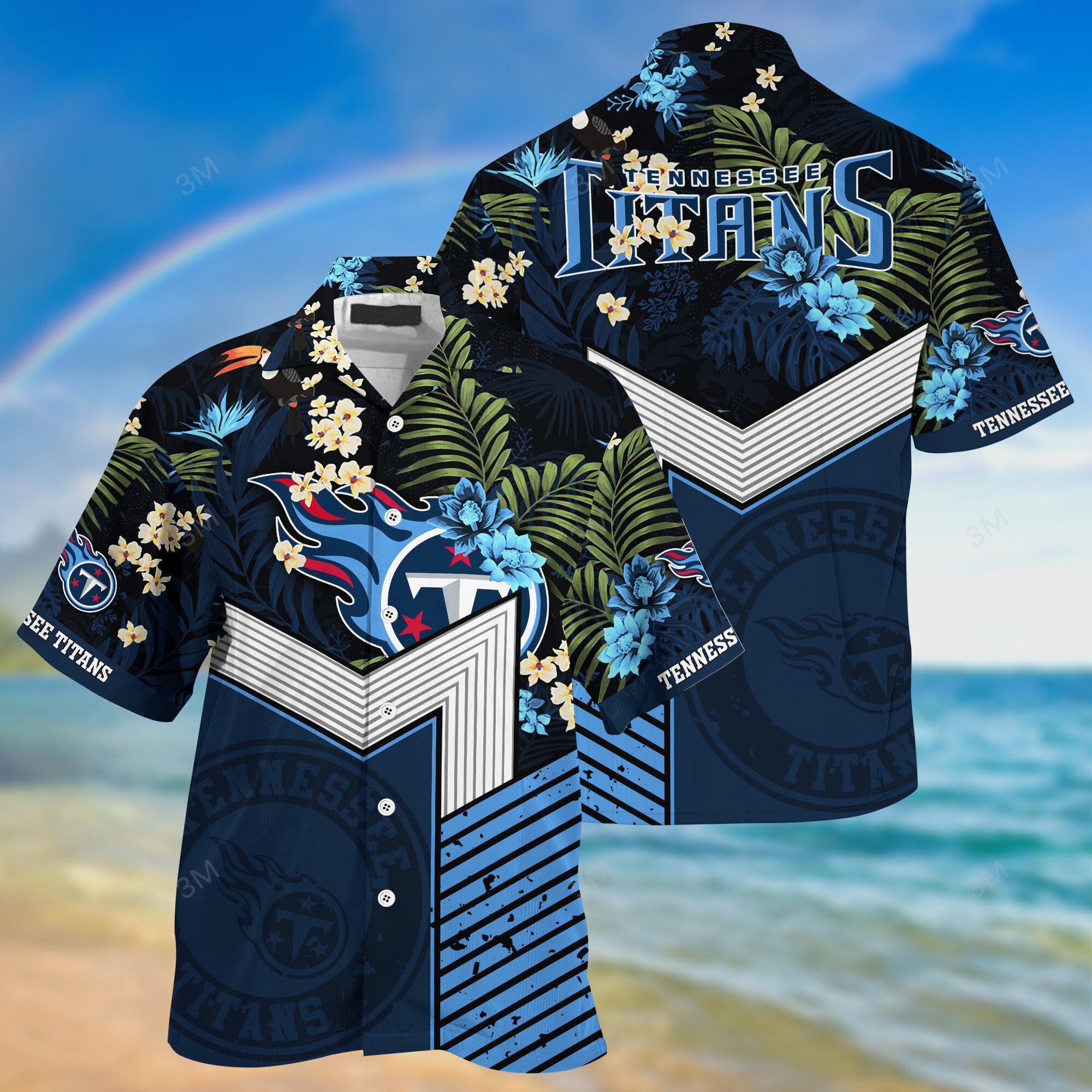 Buy Tennessee Titans NFL Hawaiian Shirt And Shorts