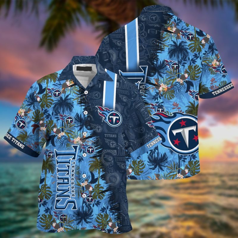 Buy Tennessee Titans NFL Summer Hawaiian Shirt And Shorts