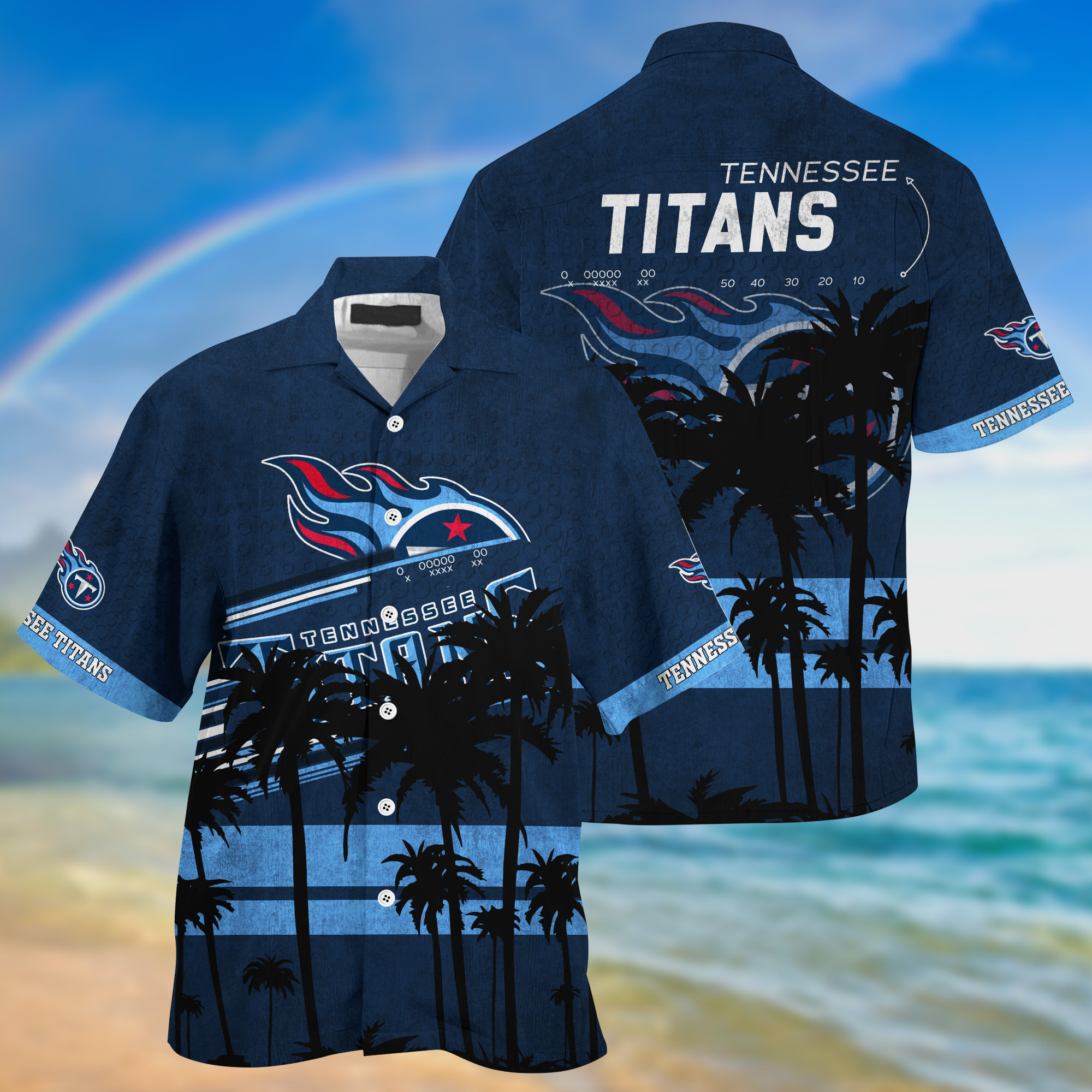 Buy Tennessee Titans NFL Summer Hawaiian Shirt And Shorts