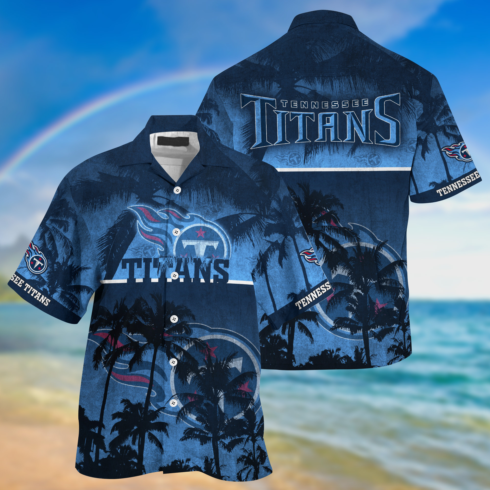 Buy Tennessee Titans NFL Summer Hawaiian Shirt And Shorts