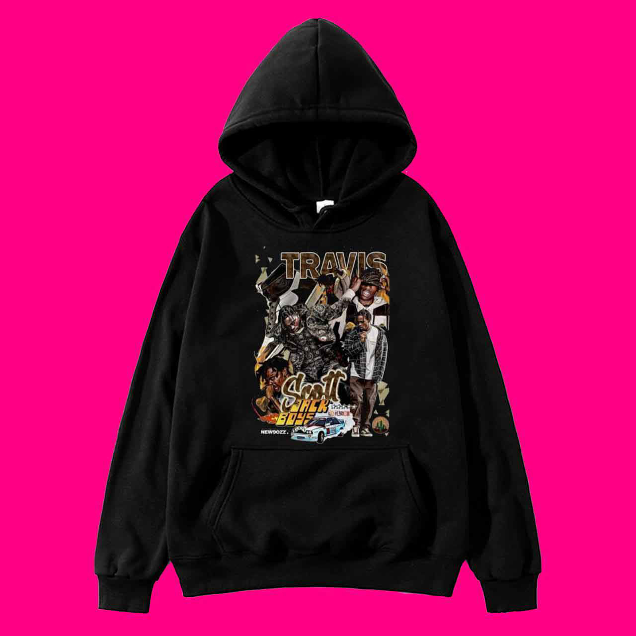 Buy Travis Scott Jackboys Vintage Hoodie 2022 Homefavo