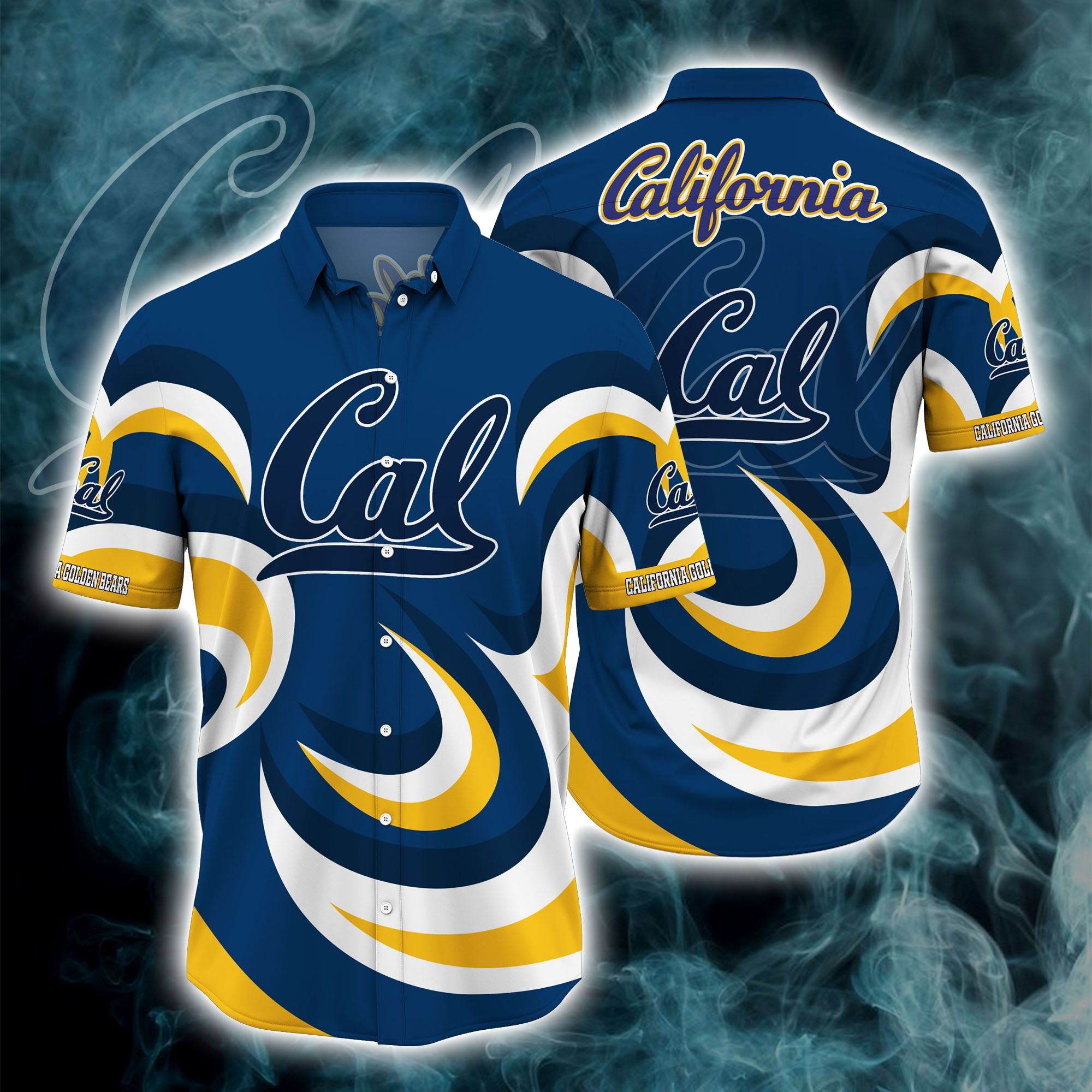 California Golden Bears NCAA Hawaiian Hoodie 3D Clothing DT3D133026