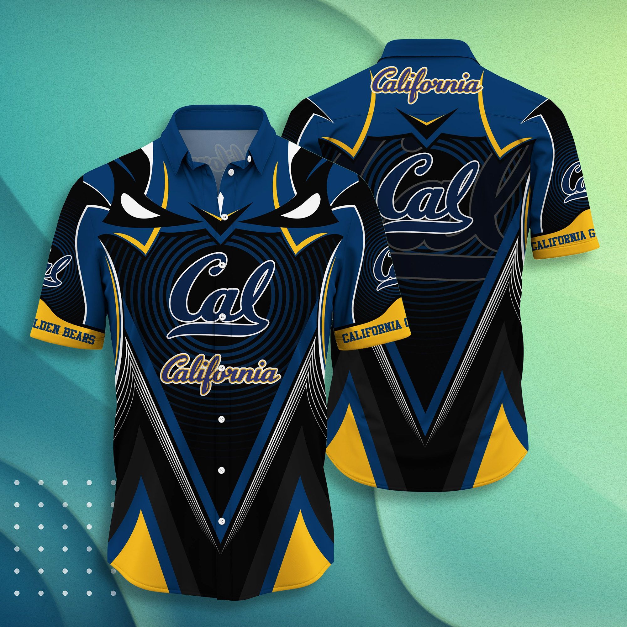 California Golden Bears NCAA Hawaiian Shirts