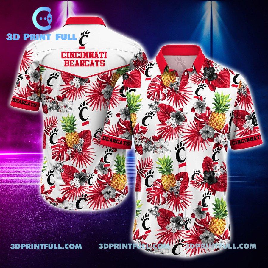 Cincinnati Bearcats Mens Hawaiian shirt