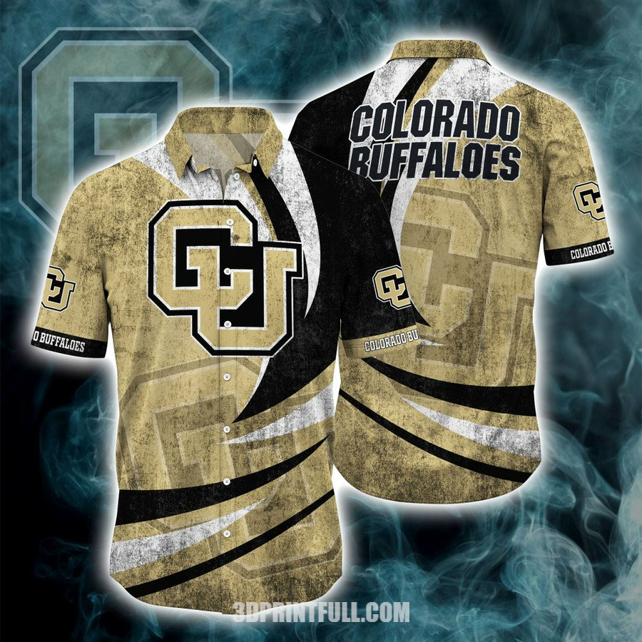 Colorado Buffaloes 3D Hawaiian shirt Men