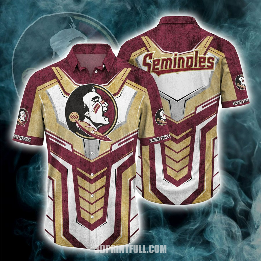 Florida State Seminoles 3D Hawaiian Shirt For men