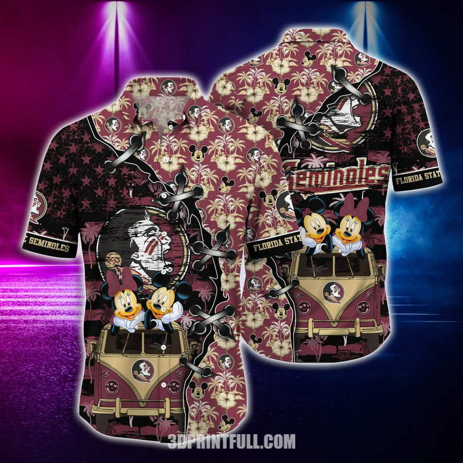 Florida State Seminoles 3D Hawaiian Shirt Hot trending