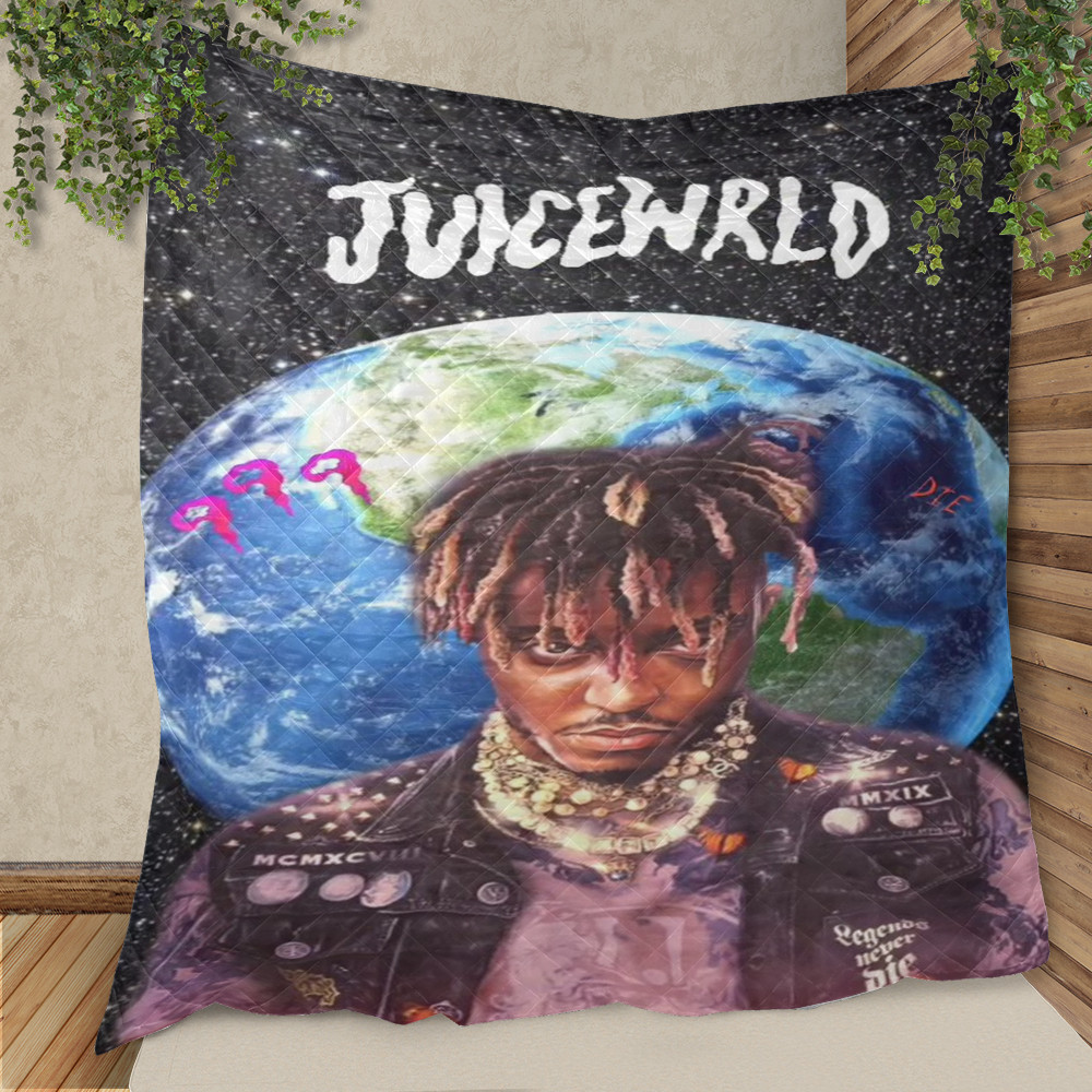 Juice Wrld Rapper 8 Fan Gift, Juice Wrld Rapper 999 Quilt Blanket