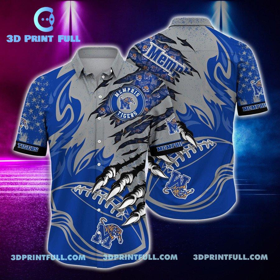 Memphis Tigers Logo Hawaiian shirt Hot trending