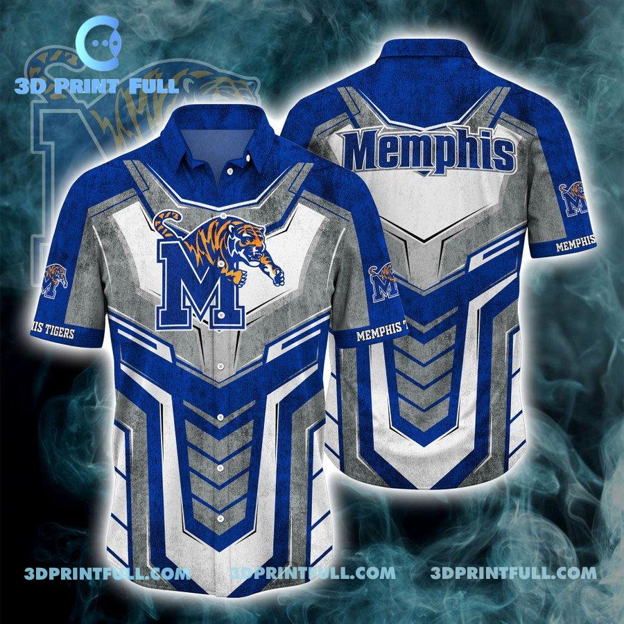 Memphis Tigers Logo Hawaiian shirt summer