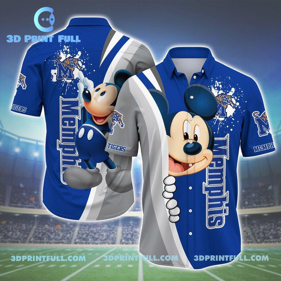 Memphis Tigers Logo Hawaiian shirt trending Mickey