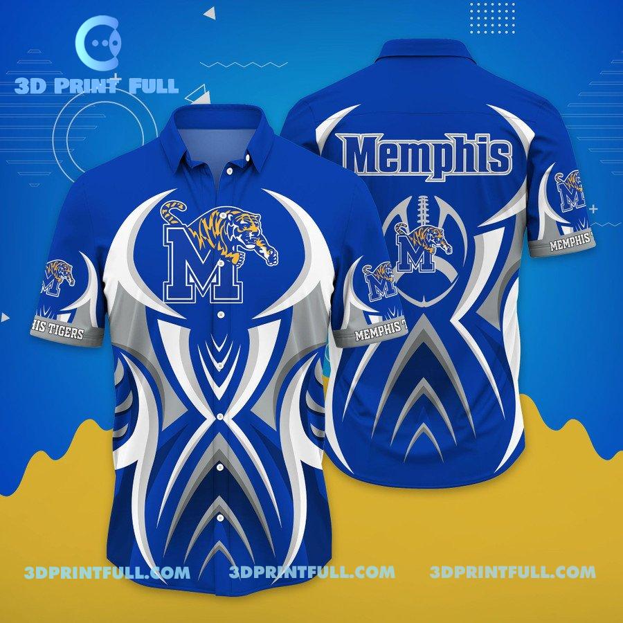 Memphis Tigers Logo Hawaiian shirts Summer For men