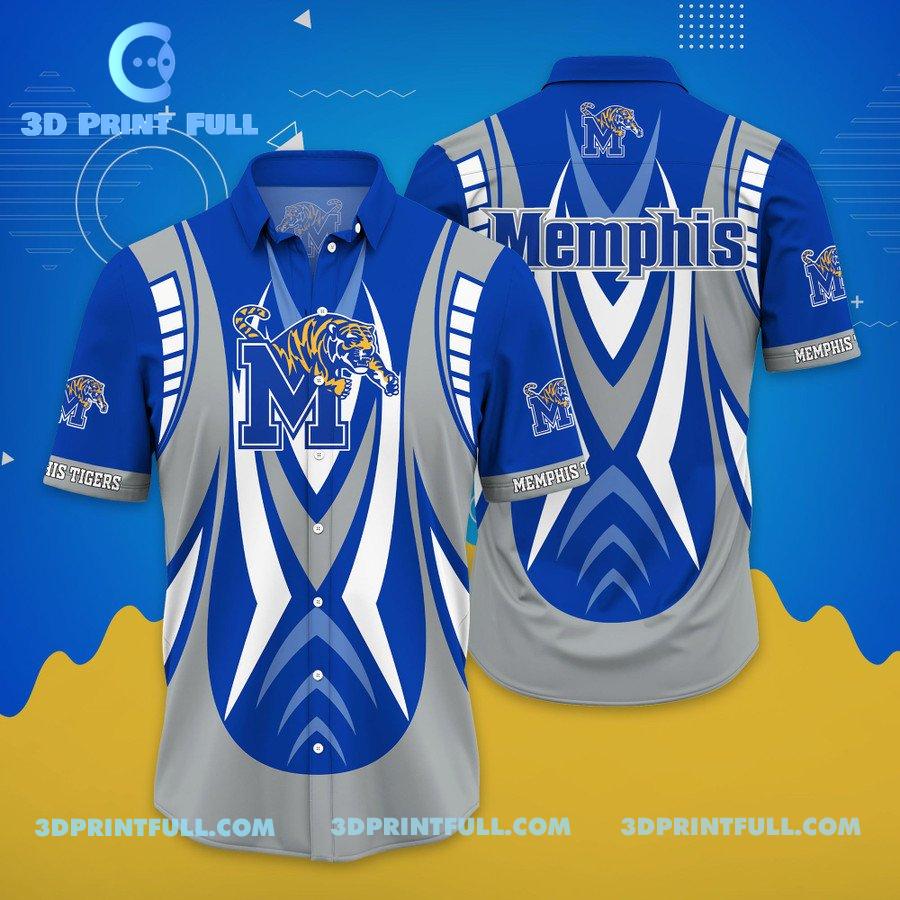 Memphis Tigers Logo Hawaiian shirt