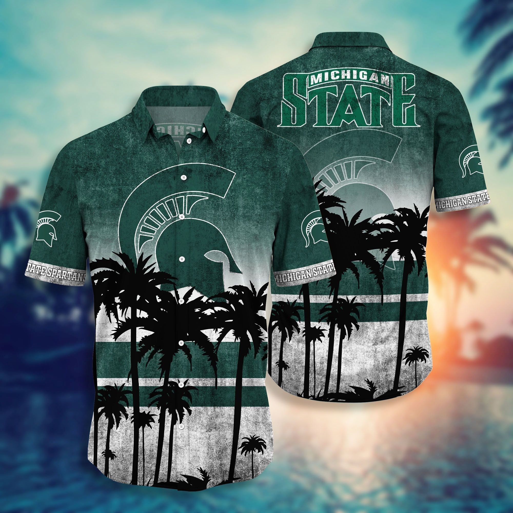 Michigan State Spartans NCAA Hawaiian 2021 HW18135