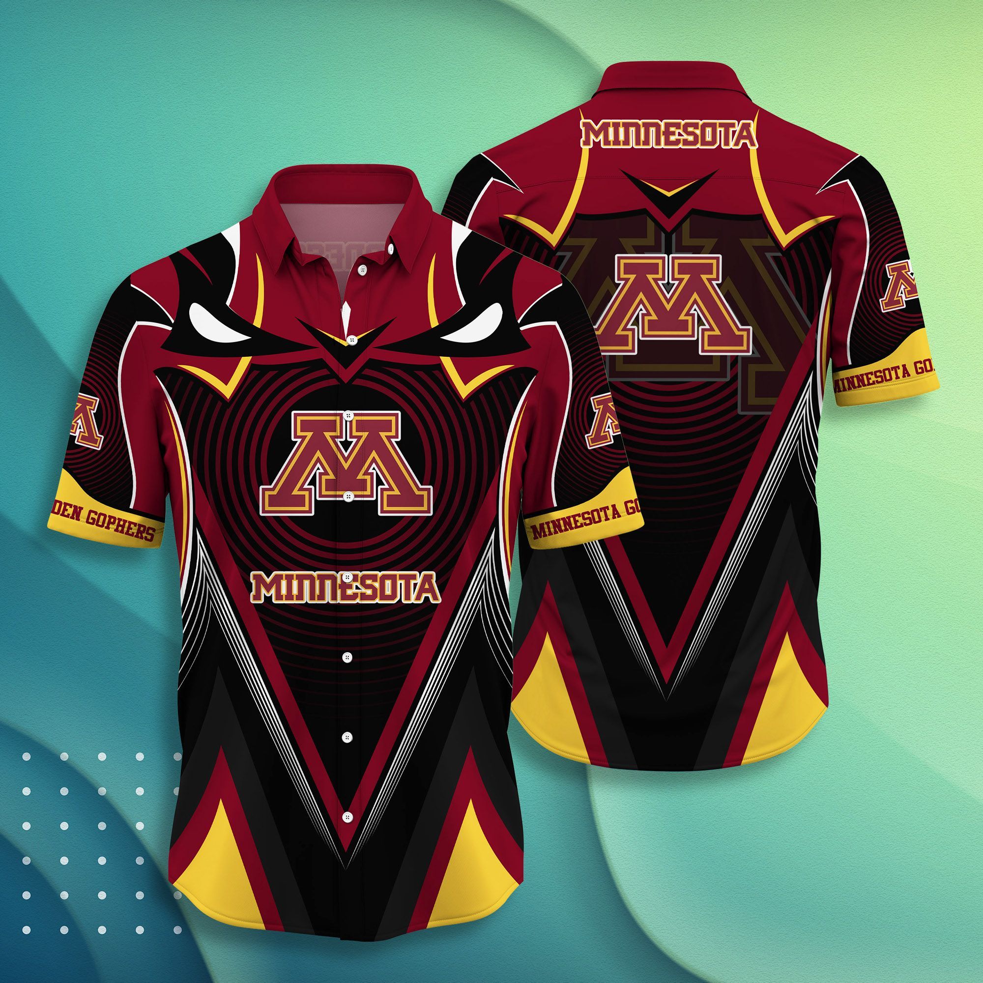 Minnesota Golden Gophers NCAA Hawaiian Shirts - HomeFavo