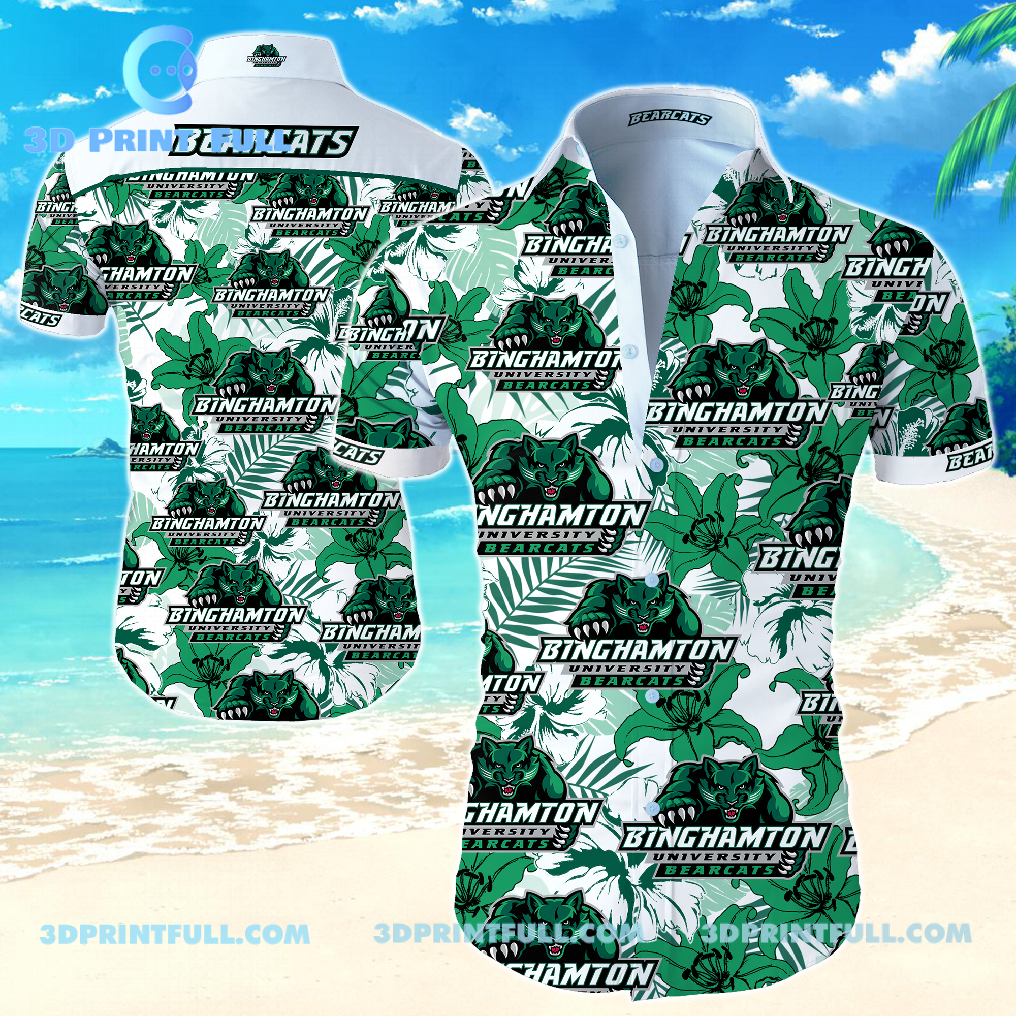 Ncaa Binghamton Bearcats Hawaiian Shirt