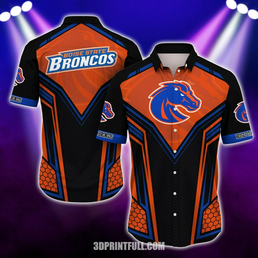 NCAA Boise State Broncos 3D Hawaiian shirt Summer