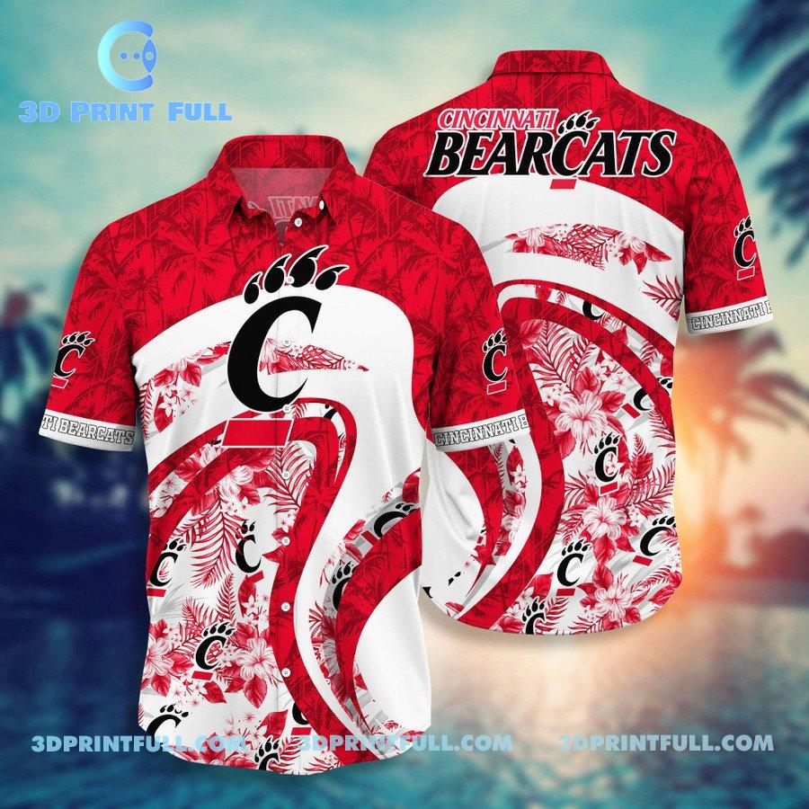 NCAA Cincinnati Bearcats Mens Hawaiian shirt