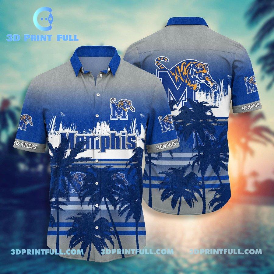 NCAA Memphis Tigers Logo Hawaiian shirts trending