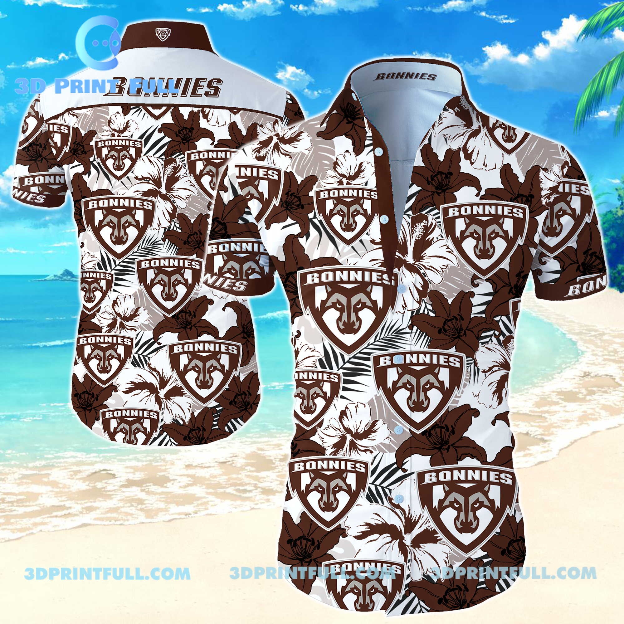 NCAA St Bonaventure Bonnies Hawaiian Shirt