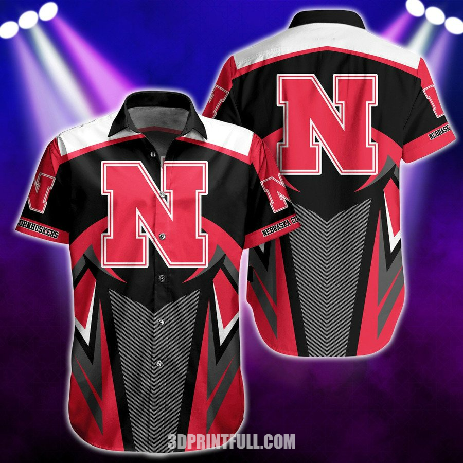 Nebraska Cornhuskers 3D Hawaiian Shirt For mens