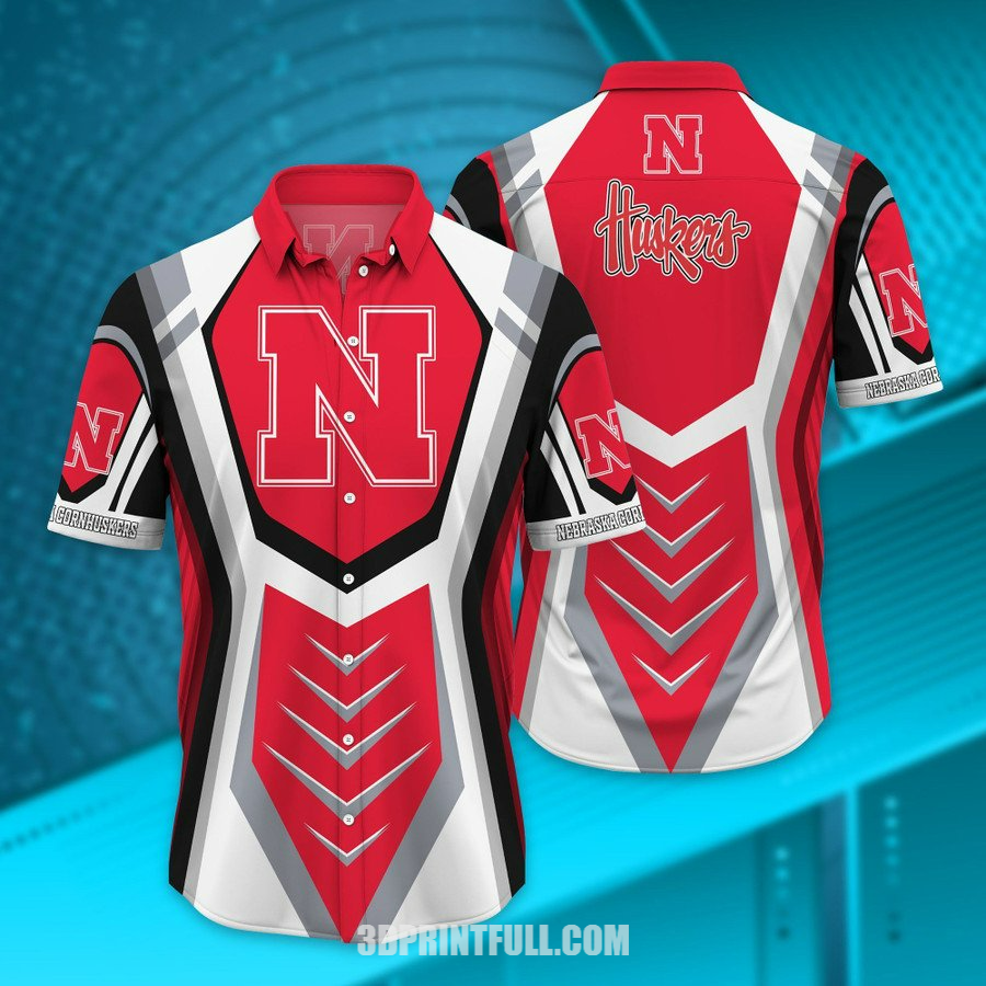 Nebraska Cornhuskers 3D Hawaiian Shirt Hot trending