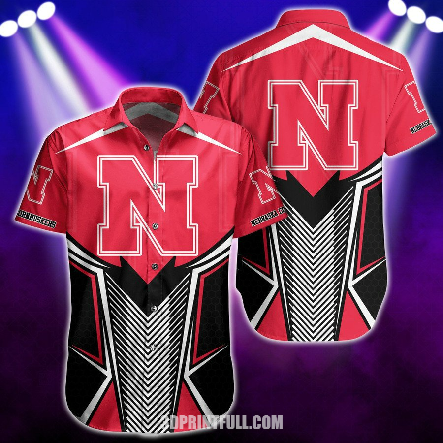 Nebraska Cornhuskers 3D Hawaiian Shirt Men