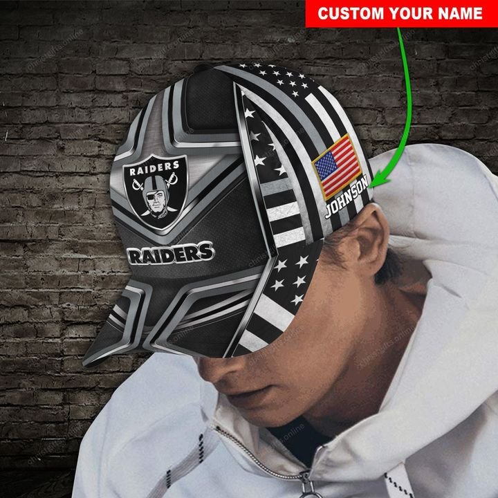 Oakland Raiders NFL Cap Personalized - HomeFavo