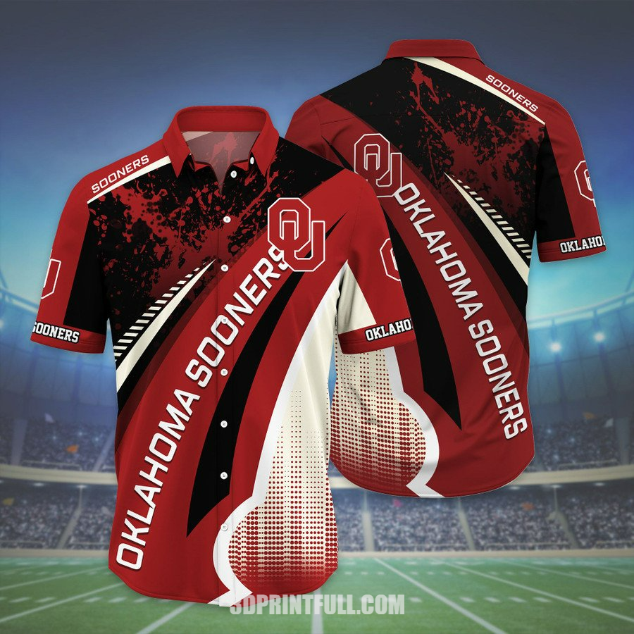 Oklahoma Sooners 3D Hawaiian shirt Trending