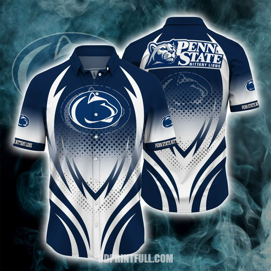 Penn State Nittany Lions Logo Hawaiian Shirt For men