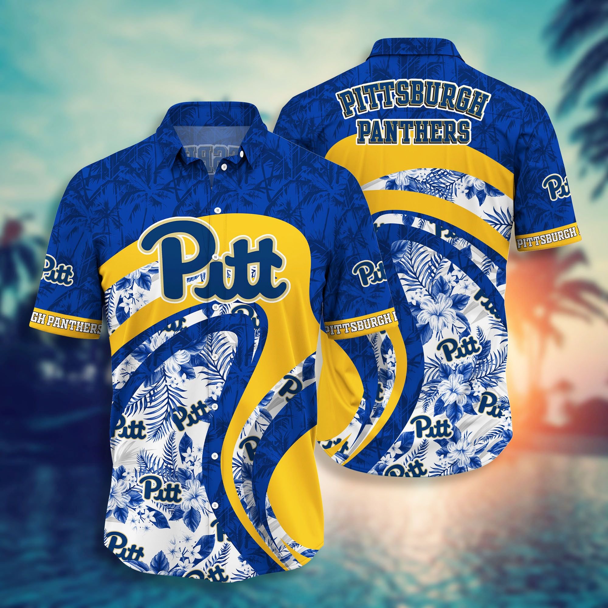 Pittsburgh Panthers NCAA Hawaiian Shirt and Short