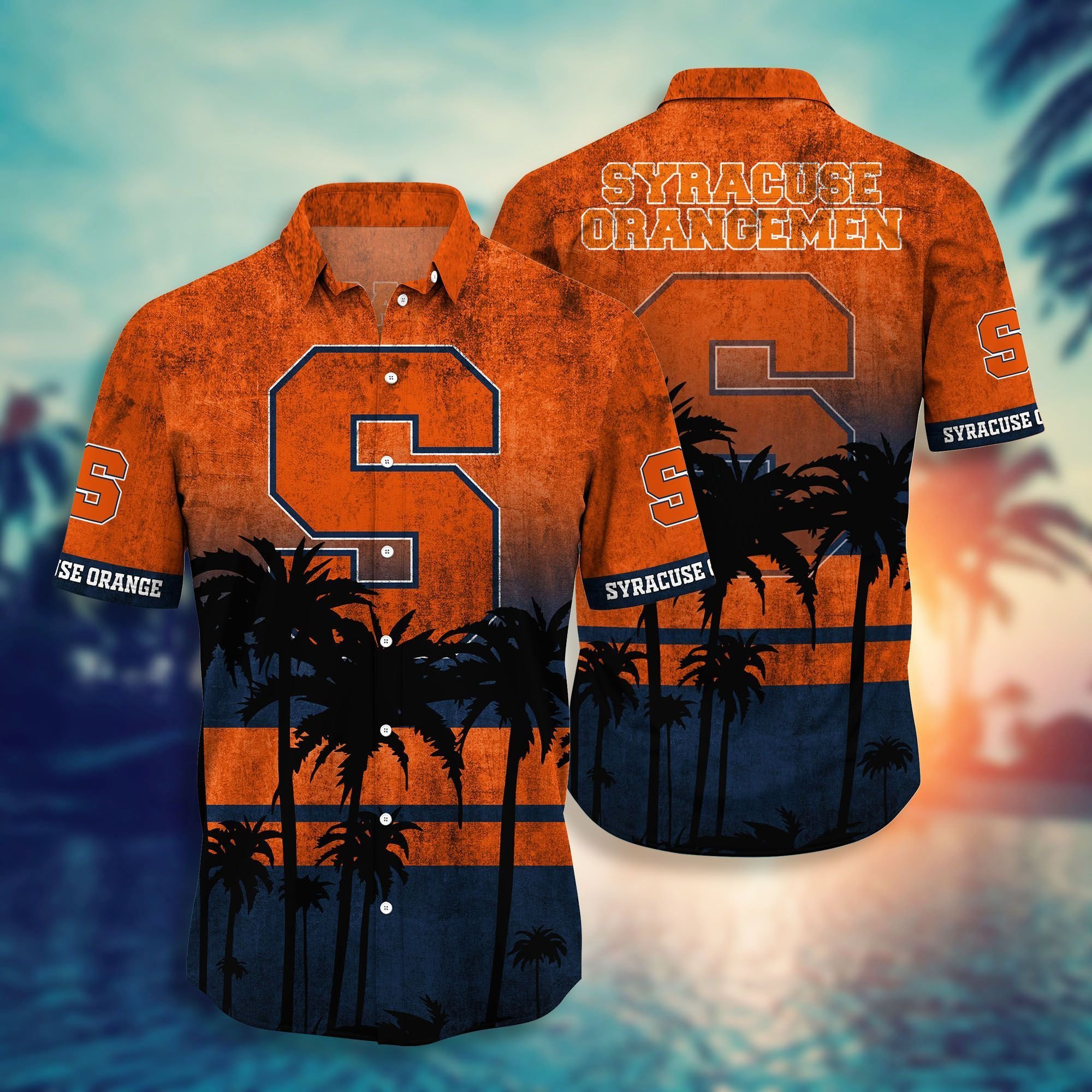 Syracuse Orange NCAA Hawaiian Shirt Men - HomeFavo