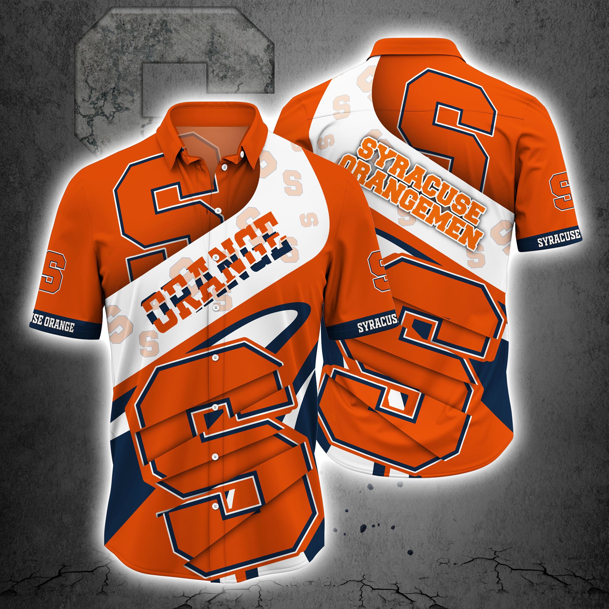 Syracuse Orange NCAA Hawaiian Shirt - HomeFavo
