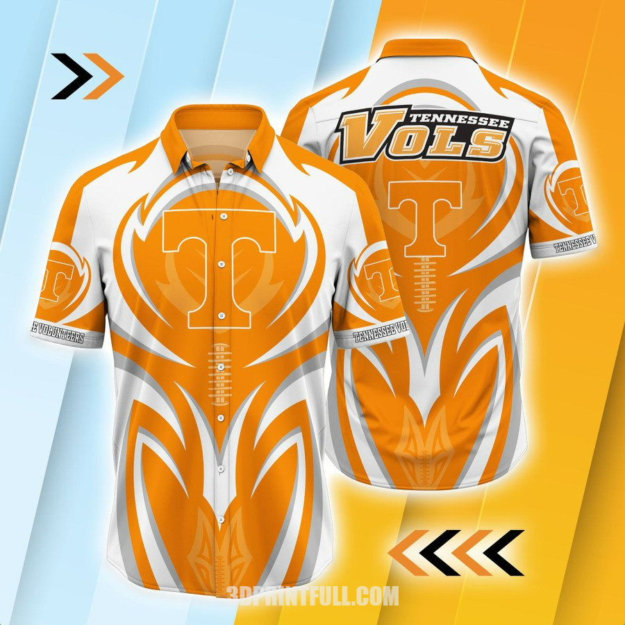 Tennessee Volunteers 3D Hawaiian Shirt Beach