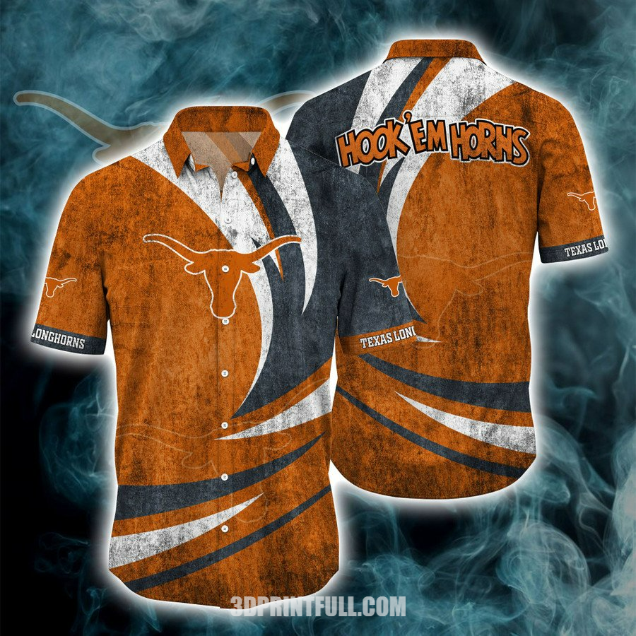 Texas Longhorns 3D Hawaiian Shirt Trending