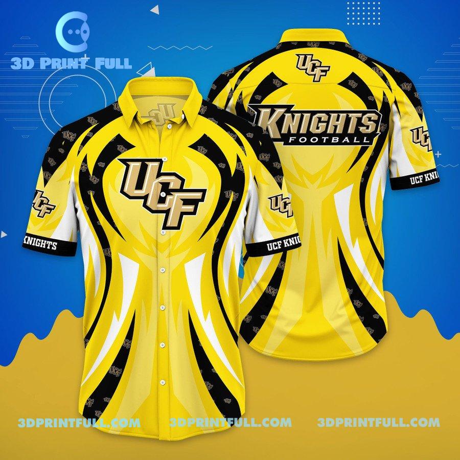 UCF Knights 3D Hawaiian shirt Logo For men